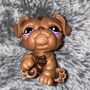 LPS chocolate bull dog (discontinued)